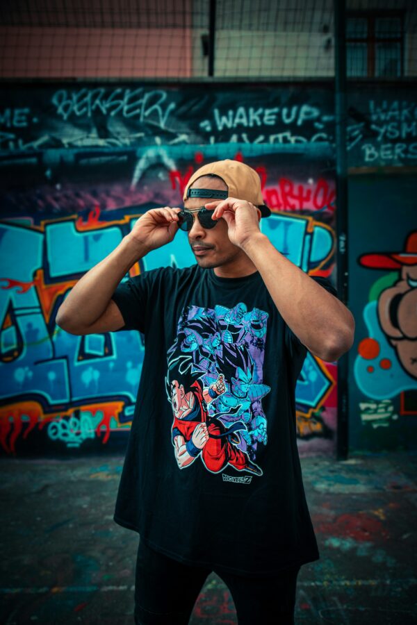 Dragon Ball Z Oversized Graphic Tee