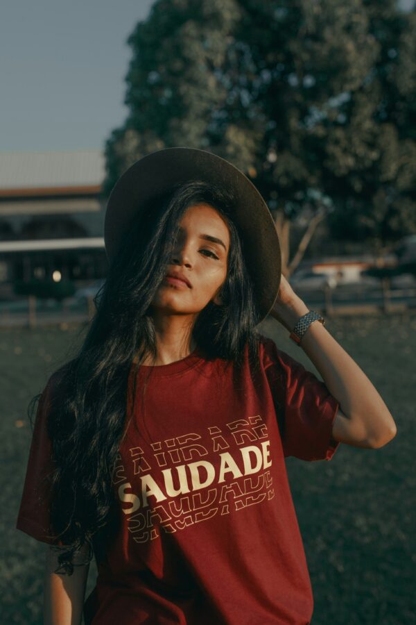 SAUDADE Maroon Tee