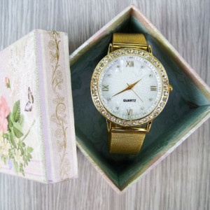 Luxury Gold Quartz Women's Watch